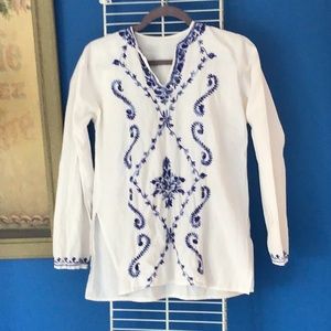 Shirt/tunic, beach, coastal grandma, mama mia style